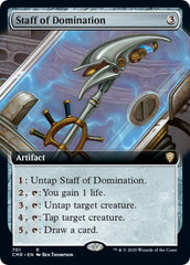 Staff of Domination (Extended Art) [Commander Legends] | Tabernacle Games