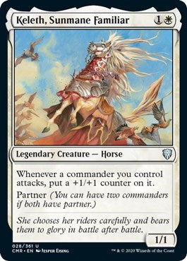 Keleth, Sunmane Familiar [Commander Legends] | Tabernacle Games