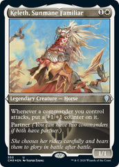 Keleth, Sunmane Familiar (Foil Etched) [Commander Legends] | Tabernacle Games