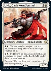 Livio, Oathsworn Sentinel [Commander Legends] | Tabernacle Games