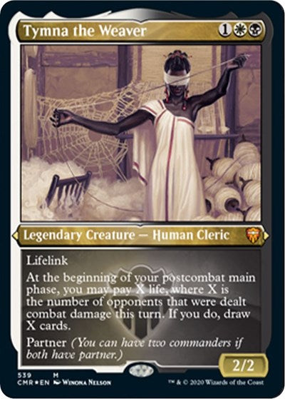 Tymna the Weaver (Foil Etched) [Commander Legends] | Tabernacle Games
