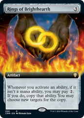 Rings of Brighthearth (Extended Art) [Commander Legends] | Tabernacle Games