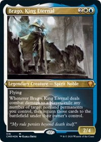 Brago, King Eternal (Foil Etched) [Commander Legends] | Tabernacle Games