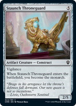 Staunch Throneguard [Commander Legends] | Tabernacle Games