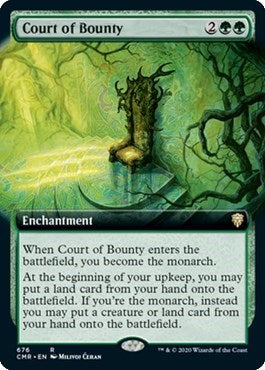Court of Bounty (Extended Art) [Commander Legends] | Tabernacle Games