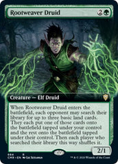 Rootweaver Druid (Extended Art) [Commander Legends] | Tabernacle Games