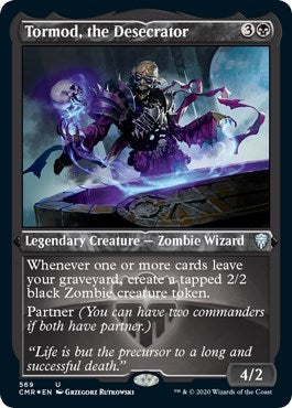 Tormod, the Desecrator (Foil Etched) [Commander Legends] | Tabernacle Games