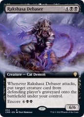 Rakshasa Debaser (Extended Art) [Commander Legends] | Tabernacle Games