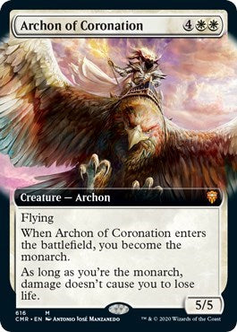Archon of Coronation (Extended Art) [Commander Legends] | Tabernacle Games