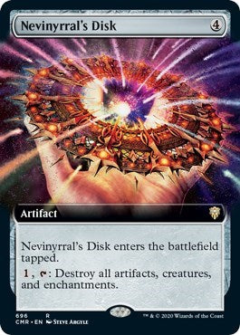 Nevinyrral's Disk (Extended Art) [Commander Legends] | Tabernacle Games