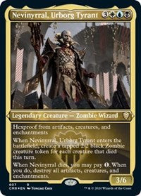 Nevinyrral, Urborg Tyrant (Foil Etched) [Commander Legends] | Tabernacle Games