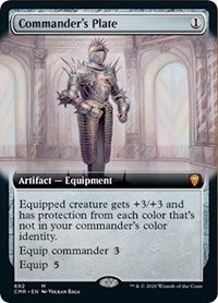 Commander's Plate (Extended Art) [Commander Legends] | Tabernacle Games