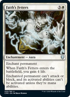 Faith's Fetters [Commander Legends] | Tabernacle Games