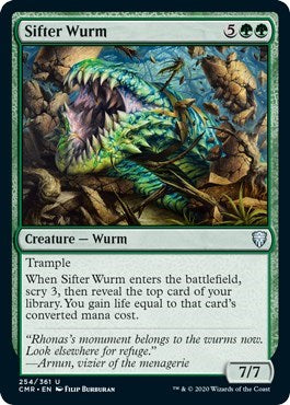 Sifter Wurm [Commander Legends] | Tabernacle Games