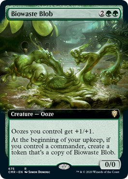 Biowaste Blob (Extended Art) [Commander Legends] | Tabernacle Games