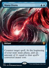 Mana Drain (Extended Art) [Commander Legends] | Tabernacle Games