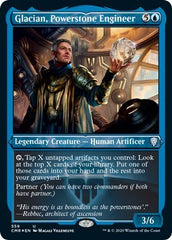 Glacian, Powerstone Engineer (Foil Etched) [Commander Legends] | Tabernacle Games