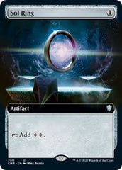 Sol Ring (Extended Art) [Commander Legends] | Tabernacle Games