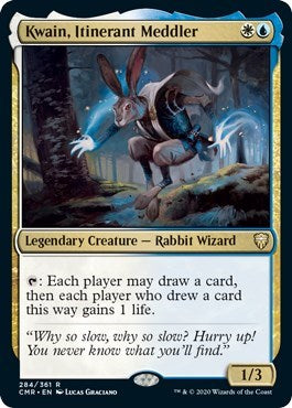 Kwain, Itinerant Meddler [Commander Legends] | Tabernacle Games