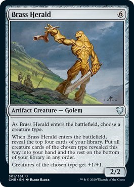 Brass Herald [Commander Legends] | Tabernacle Games