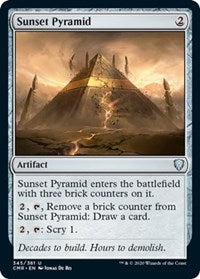 Sunset Pyramid [Commander Legends] | Tabernacle Games