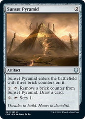 Sunset Pyramid [Commander Legends] | Tabernacle Games