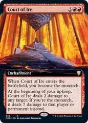 Court of Ire (Extended Art) [Commander Legends] | Tabernacle Games