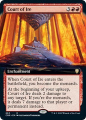 Court of Ire (Extended Art) [Commander Legends] | Tabernacle Games