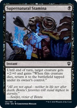Supernatural Stamina [Commander Legends] | Tabernacle Games