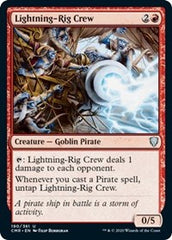 Lightning-Rig Crew [Commander Legends] | Tabernacle Games