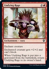 Undying Rage [Commander Legends] | Tabernacle Games