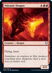 Volcanic Dragon [Commander Legends] | Tabernacle Games