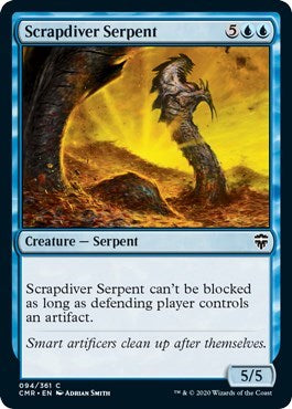 Scrapdiver Serpent [Commander Legends] | Tabernacle Games