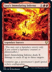 Jaya's Immolating Inferno [Commander Legends] | Tabernacle Games