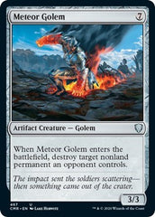 Meteor Golem (467) [Commander Legends] | Tabernacle Games