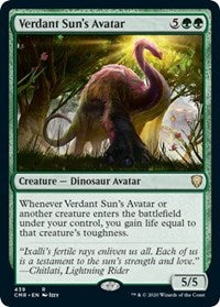 Verdant Sun's Avatar [Commander Legends] | Tabernacle Games