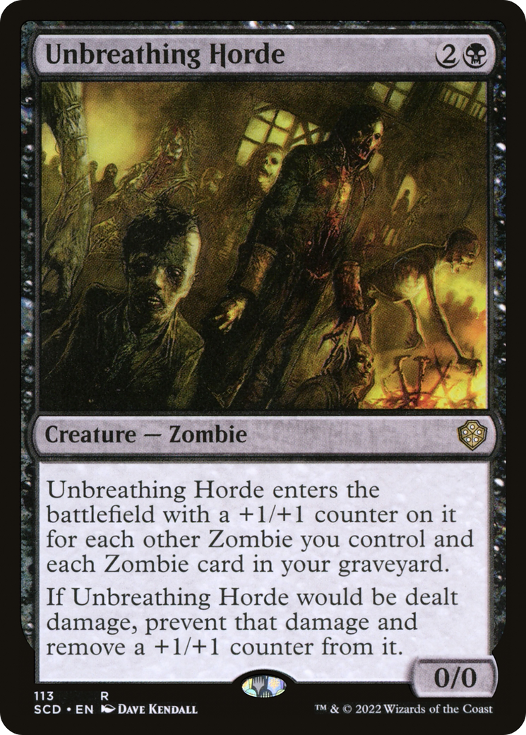 Unbreathing Horde [Starter Commander Decks] | Tabernacle Games