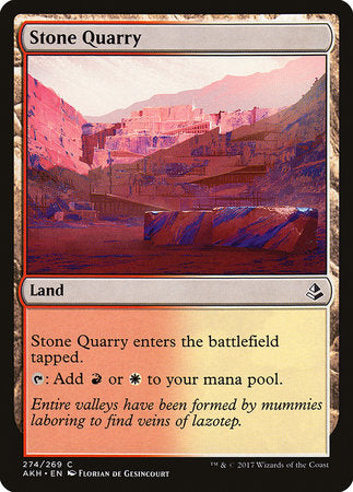 Stone Quarry [Amonkhet] | Tabernacle Games