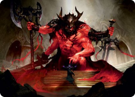 Awaken the Blood Avatar Art Card [Strixhaven: School of Mages Art Series] | Tabernacle Games