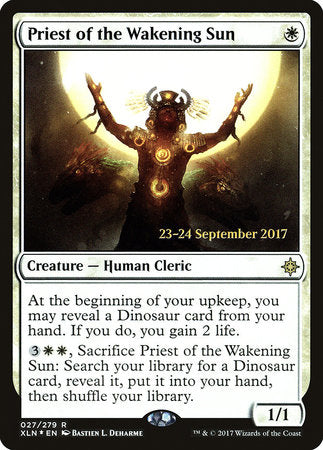 Priest of the Wakening Sun [Ixalan Promos] | Tabernacle Games