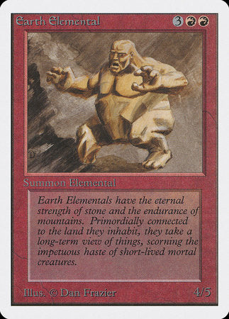 Earth Elemental [Unlimited Edition] | Tabernacle Games