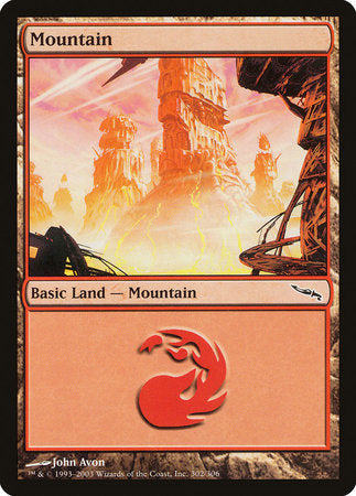 Mountain (302) [Mirrodin] | Tabernacle Games