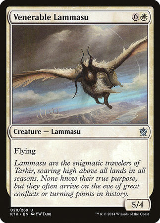 Venerable Lammasu [Khans of Tarkir] | Tabernacle Games