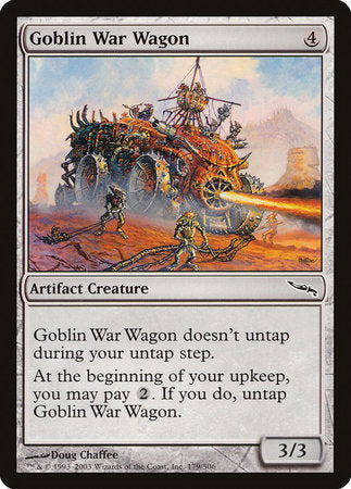 Goblin War Wagon [Mirrodin] | Tabernacle Games