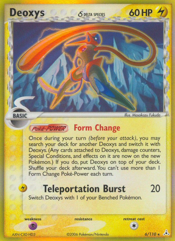 Deoxys (6/110) (Delta Species) [EX: Holon Phantoms] | Tabernacle Games