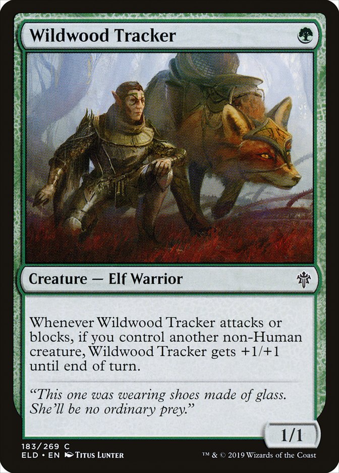 Wildwood Tracker [Throne of Eldraine] | Tabernacle Games