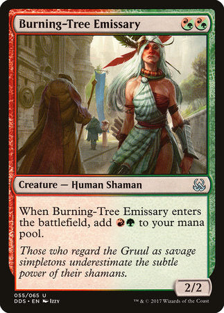 Burning-Tree Emissary [Duel Decks: Mind vs. Might] | Tabernacle Games