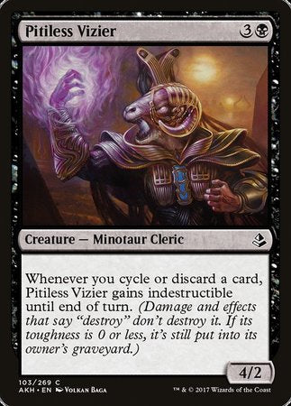 Pitiless Vizier [Amonkhet] | Tabernacle Games
