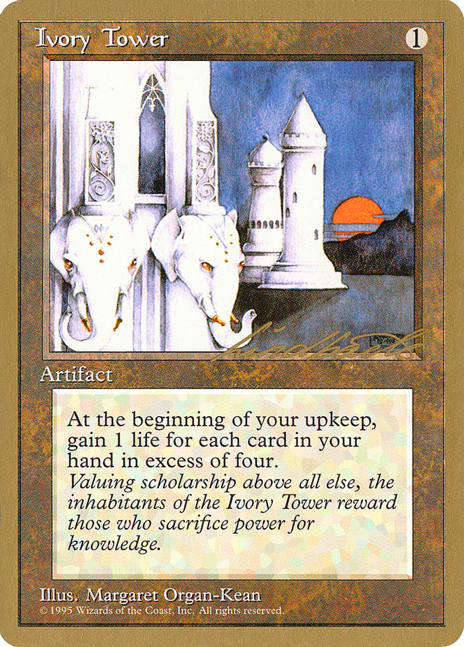 Ivory Tower (Leon Lindback) [Pro Tour Collector Set] | Tabernacle Games