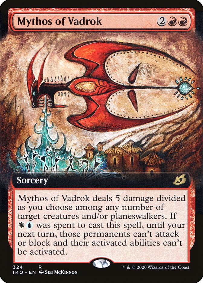 Mythos of Vadrok (Extended Art) [Ikoria: Lair of Behemoths] | Tabernacle Games